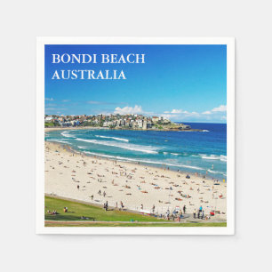 Bondi Beach Cocktail Napkin Servet