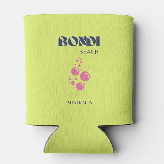 Bondi Beach, Geel Limoen Blikjeskoeler (Achterkant)