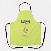 Bondi Beach, Geel Limoen Schort (Voorkant)