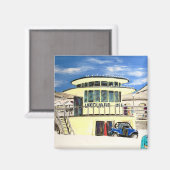 Bondi Beach Lifeguard Hut Magneet (Voorkant / Achterkant)