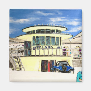 Bondi Beach Lifeguard Hut Magneet