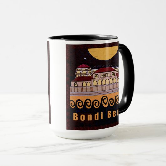 Bondi Beach Pavilion Black Mok (Voorkant rechts)