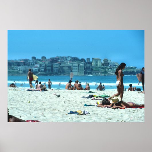 Bondi Beach Poster (Voorkant)