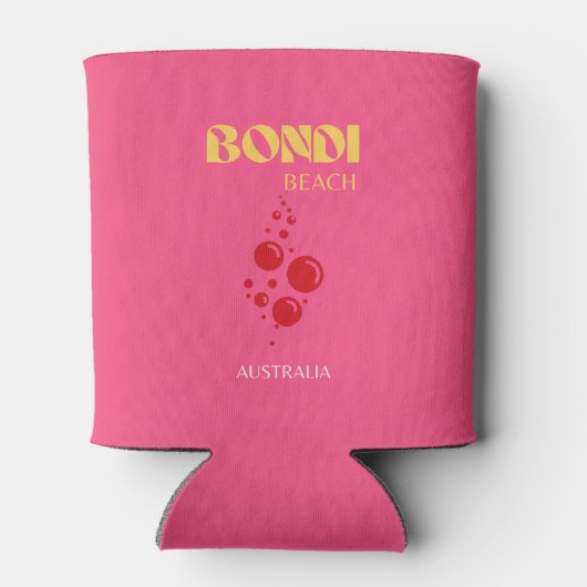 Bondi Beach, roze Blikjeskoeler (Achterkant)