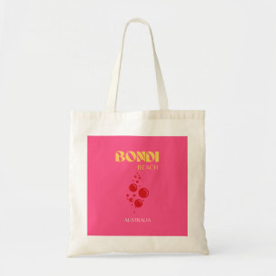 Bondi Beach, roze Tote Bag