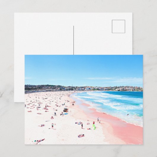 Bondi Beach Sydney Australia Briefkaart (Voorkant / Achterkant)