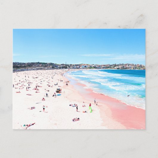 Bondi Beach Sydney Australia Briefkaart (Voorkant)