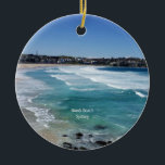 Bondi Beach, Sydney, Australië Keramisch Ornament<br><div class="desc">Schilderachtig foto van Bondi Beach,  Sydney,  Australië</div>