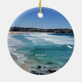 Bondi Beach, Sydney, Australië Keramisch Ornament (Achterkant)