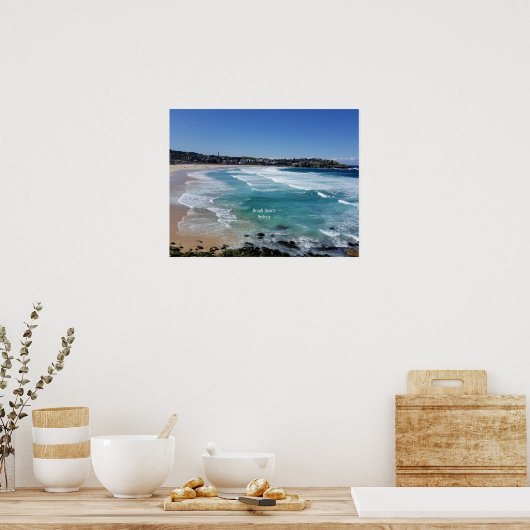 Bondi Beach, Sydney, Australië Poster (Keuken)