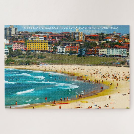 Bondi Beach Sydney Jigsee Puzzle Legpuzzel (Horizontaal)