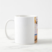 Bondi Beach vintage reisposter Koffiemok (Links)