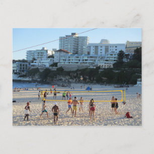 Bondi Beach Volleyball Briefkaart