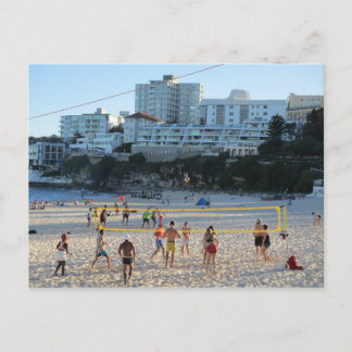 Bondi Beach Volleyball Briefkaart
