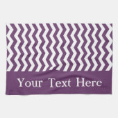 Bondi Blue Wave Chevron aanpasbaar Theedoek (Horizontaal)