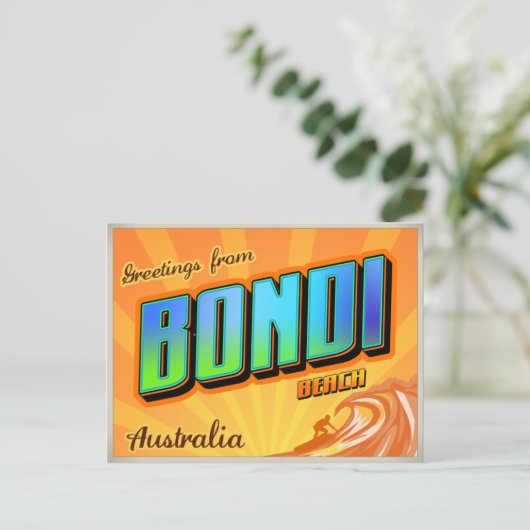BONDI BRIEFKAART (Staand voorkant)
