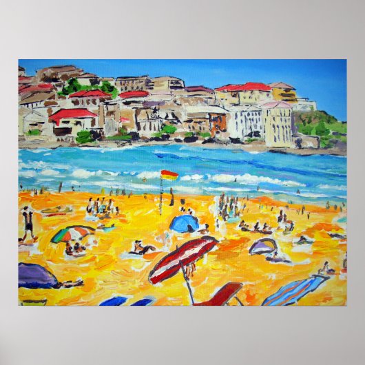 Bondi Bright Poster (Voorkant)