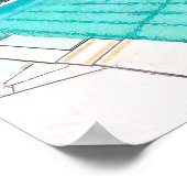 Bondi Icebergs Fotografische kunst Poster (Hoek)