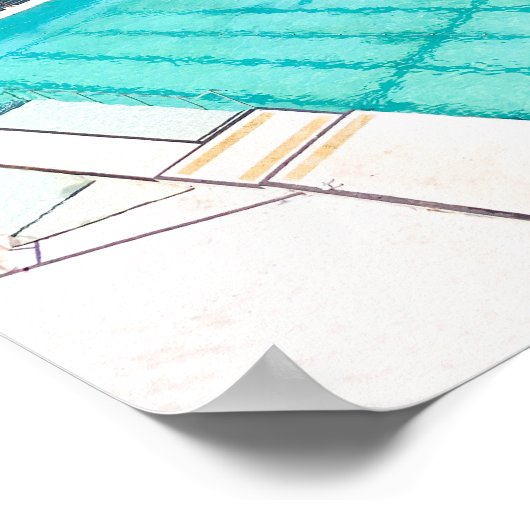 Bondi Icebergs Fotografische kunst Poster (Hoek)