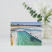Bondi Icebergs op Bondi Beach Briefkaart (Staand voorkant)