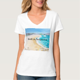 Bondi in perspectief t-shirt