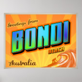 BONDI-poster Poster (Voorkant)