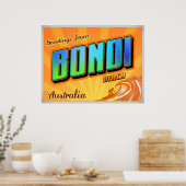 BONDI-poster Poster (Keuken)