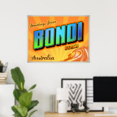 BONDI-poster Poster (Thuiskantoor)