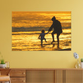 BONDI STRAND 40x60 Canvas Afdruk (Insitu (Woonkamer))