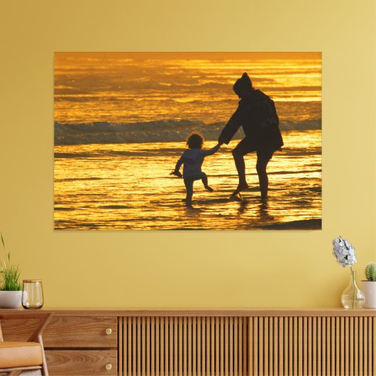 BONDI STRAND 40x60 Canvas Afdruk (Insitu (Woonkamer))