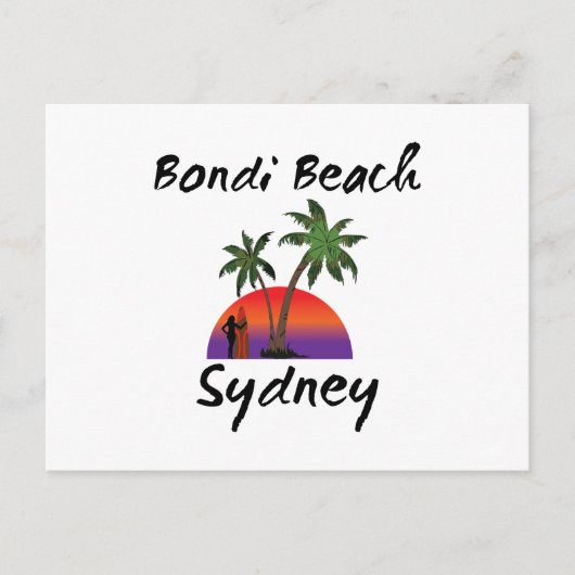bondi strand sydney briefkaart (Voorkant)