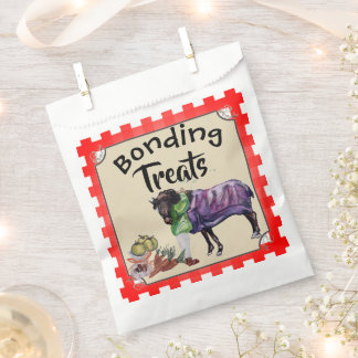 Bonding behandelt paardengoodies bedankzakje