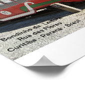 Bondinho da Leitura - Curitiba Poster (Hoek)