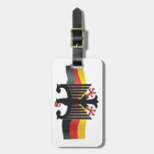 Bondscoat van de Duitse adelaar Bagagelabel (Voorkant verticaal)