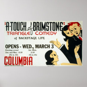 bondskanselier-theaterproject — Aanraking van Bri Poster