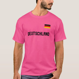 Bondsrepubliek Duitsland - DEUTSCHLAND met nat T-shirt