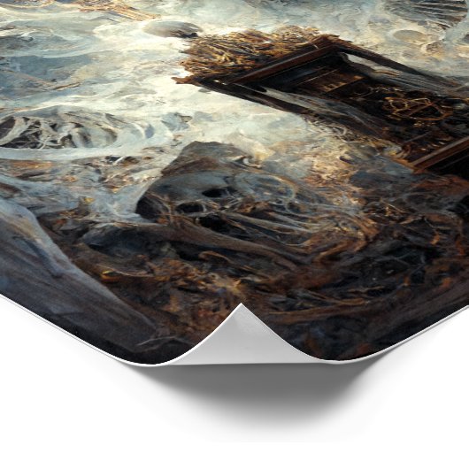 Bone Altar 2 Fantasy Sci-Fi Art Poster (Hoek)