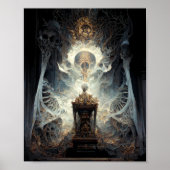 Bone Altar 2 Fantasy Sci-Fi Art Poster (Voorkant)