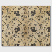 Bone Anatomy Medical Gift Wrap Cadeaupapier (Vlak)