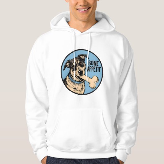 Bone Appétit Doggo Hoodie (Voorkant)