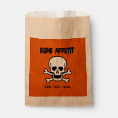 Bone Appetit Favor Bags Bedankzakje (Voorkant)