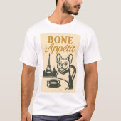 Bone Appétit Franse Bulldog Shirt (Voorkant)