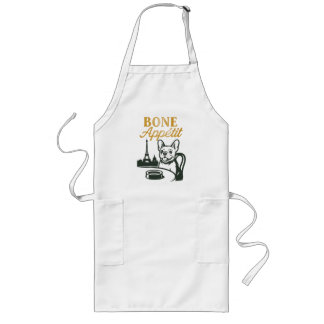 Bone Appétit Frenchie-Schort Lang Schort