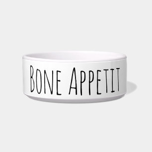 Bone Appetit grappig hondenpoppenkom citeert gezeg Voerbakje