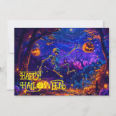 Bone-Appétit Halloween Bash Kaart (Voorkant)