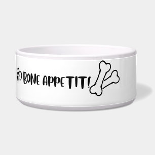 Bone Appetit - keramische hondenkom voor honden Voerbakje