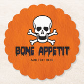 Bone Appetit Paper Onderzetter (Voorkant)
