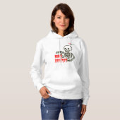 Bone Appétit – Skelet Suikerservice Hoodie (Voorkant volledig)