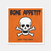Bone Appetit Standard Cocktail Napkins Servet (Voorkant)