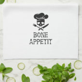 Bone Appetit Theedoek (Gevouwen)